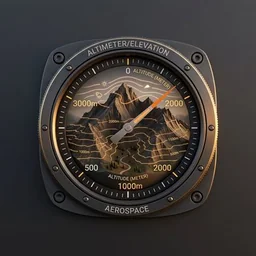 Altimeter Icon